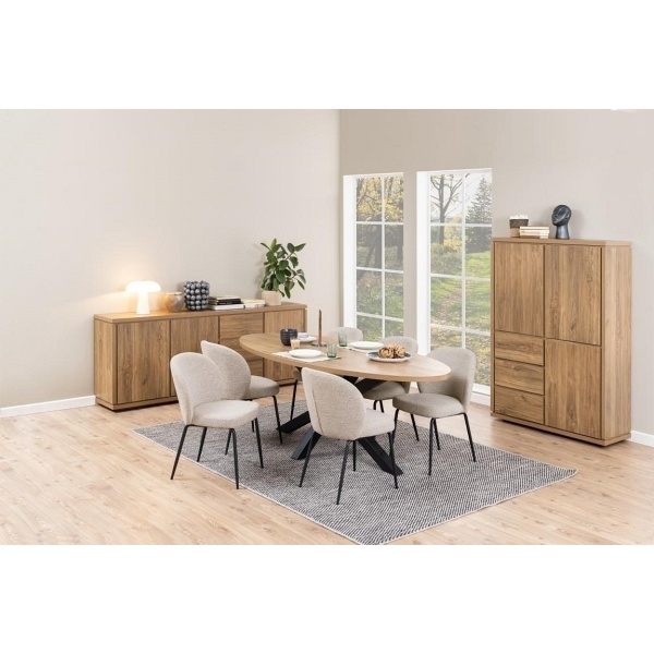 Krzesło Patricia beżowe ciemne - ACTONA